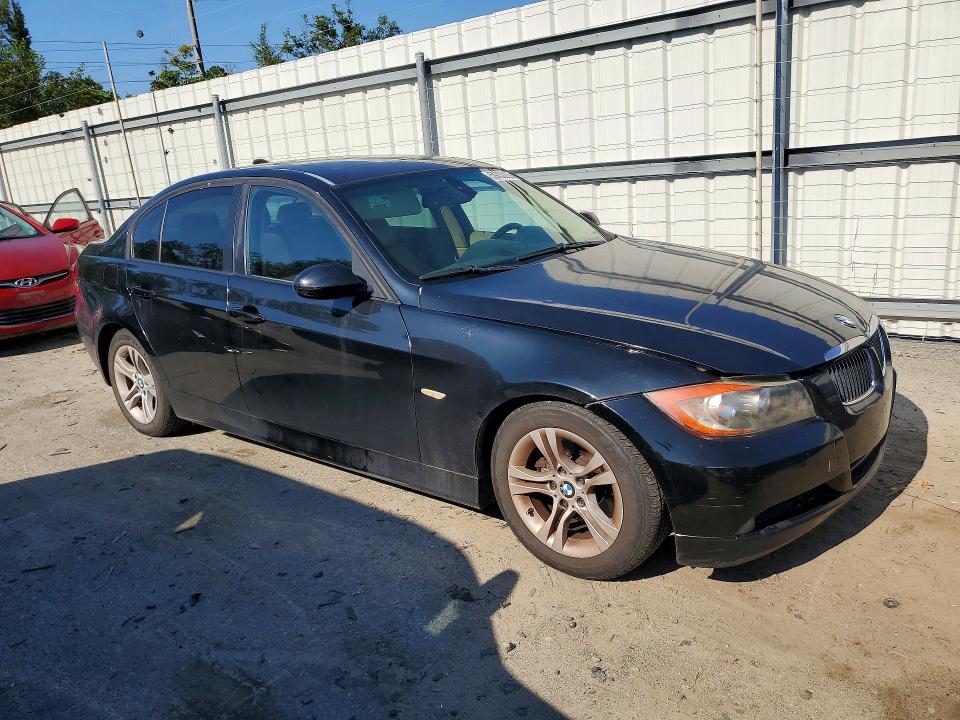 2008 BMW 3 series VIN WBAVC53548F008271 COPART salvage auction — MECHANICAL, GA - CERTIFICATE OF TITLE, sold $350 on 2026-07-20 (photo 4)