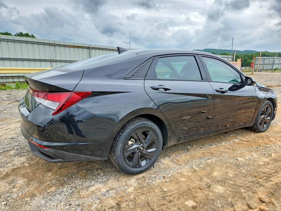 2023 Hyundai Elantra VIN KMHLM4AG7PU370705 COPART salvage auction — SIDE, Va - Cert Of Title - Salvage, sold $3,950 on 2026-07-31 (photo 3)