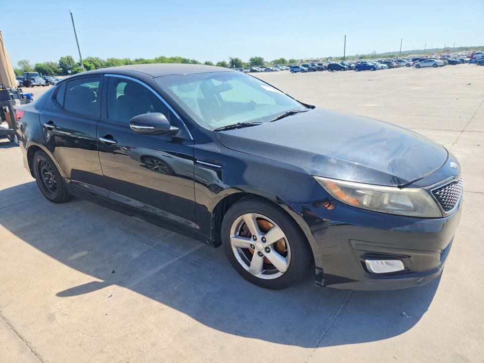 2015 Kia Optima VIN 5XXGM4A75FG351922 COPART salvage auction — FRONT END, TX - CERTIFICATE OF TITLE, sold $200 on 2026-07-27 (photo 4)