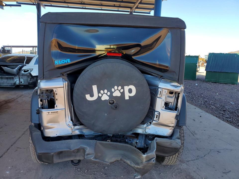 2020 Jeep VIN 1C4HJXDG7LW168011 COPART salvage auction — REAR END, Az - Cert Of Title - Salvage, sold $275 on 2026-07-30 (photo 6)