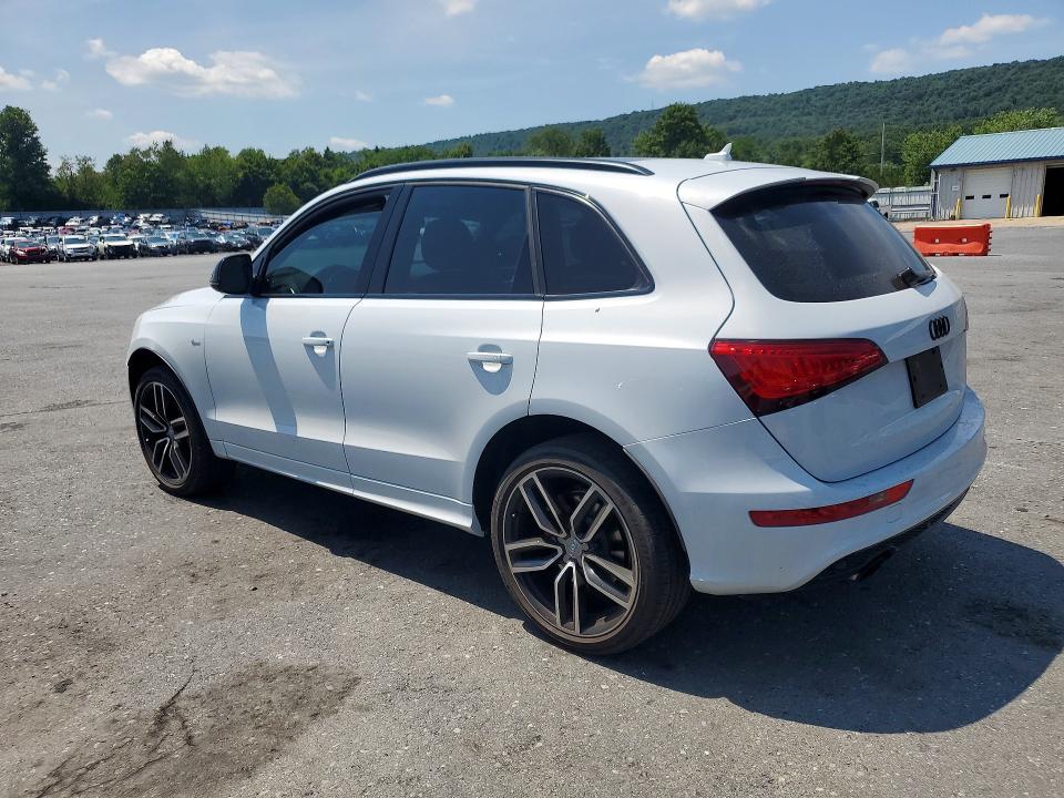 2017 Audi Q5 VIN WA1D7AFPXHA033207 COPART salvage auction — FRONT END, Pa - Certificate Of Salvage, sold $675 on 2026-07-21 (photo 2)