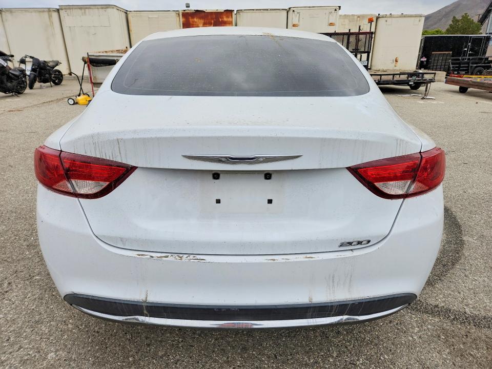 2015 Chrysler 200 VIN 1C3CCCAB6FN691833 COPART salvage auction — FRONT END, CA - SALVAGE CERTIFICATE, sold $400 on 2026-07-31 (photo 6)