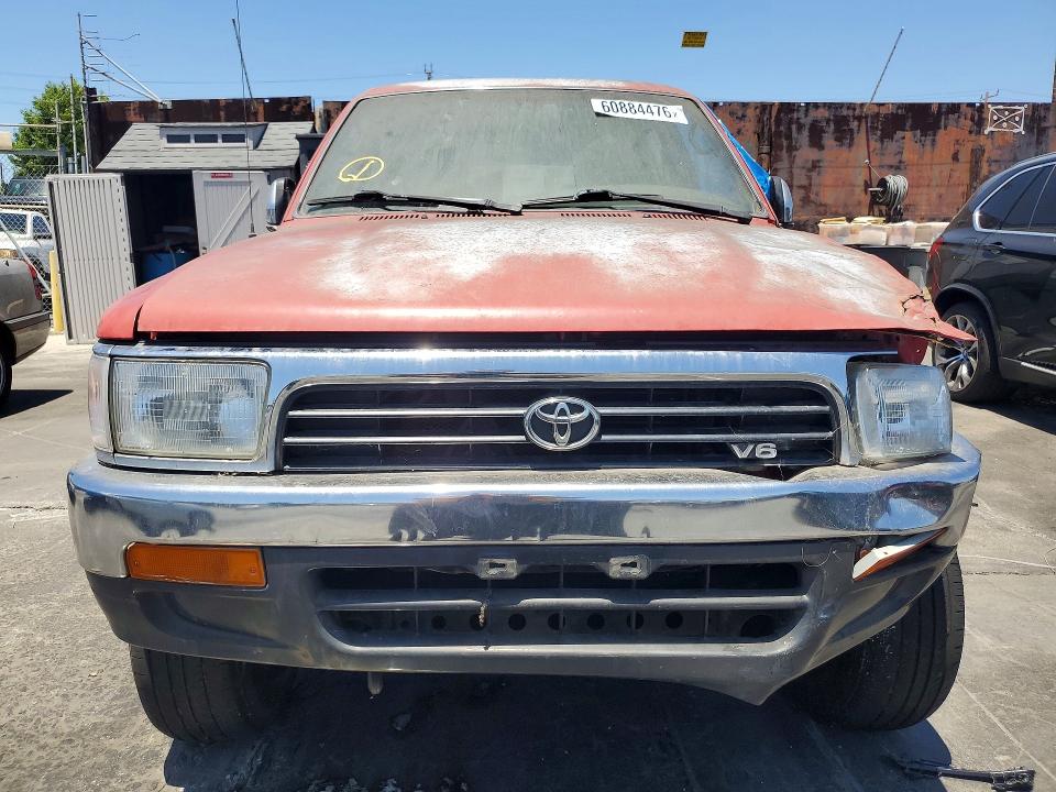 1994 Toyota 4runner VIN JT3VN29V7R0024444 COPART salvage auction — FRONT END, Ca - Dis/Dlr/Exp Only Clean Title, sold $325 on 2026-07-31 (photo 5)