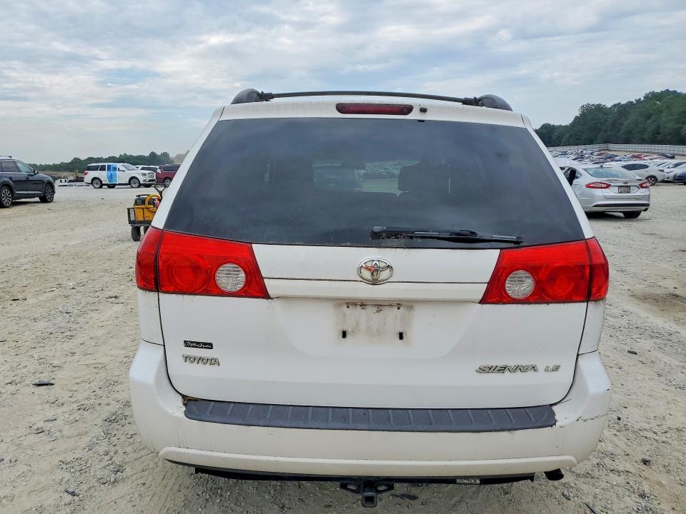2008 Toyota Sienna VIN 5TDZK23C78S196904 COPART salvage auction — MINOR DENT/SCRATCHES, GA - CERTIFICATE OF TITLE, sold $1,050 on 2026-07-15 (photo 6)