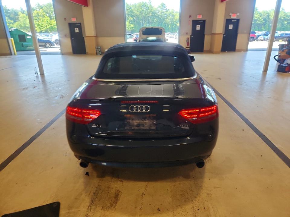 2012 Audi VIN WAULFAFH0CN001474 COPART salvage auction — MECHANICAL, Ri - Certificate Of Title, sold $1,350 on 2026-07-16 (photo 6)