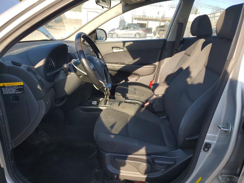 2009 Hyundai Elantra VIN KMHDC86E99U037771 COPART salvage auction — FRONT END, OH - CERT OF TITLE-SALVAGE (P), sold $300 on 2026-07-31 (photo 7)