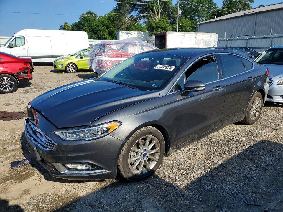 2017 Ford Fusion VIN 3FA6P0HD2HR401208 COPART salvage auction — FRONT END, Va - Cert Of Title - Salvage, sold $1,750 on 2026-07-24 (photo 1)