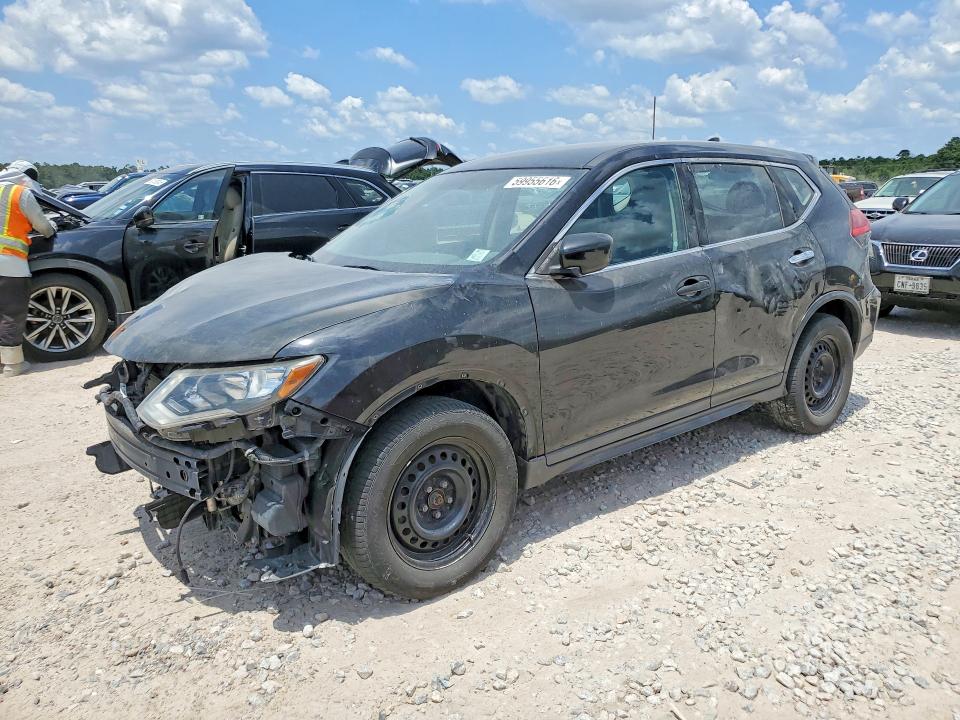 2017 Nissan Rogue VIN KNMAT2MT4HP539686 COPART salvage auction — FRONT END, Mo - Salvage Certificate Of Title, sold $775 on 2026-07-31 (photo 1)