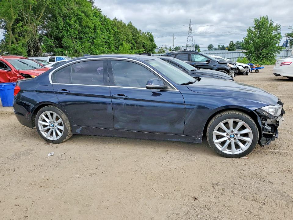 2014 BMW 3 series VIN WBA3B3G5XENR82749 COPART salvage auction — FRONT END, ON - PERMIT NO BRAND - UNFIT, sold $150 on 2026-07-21 (photo 4)