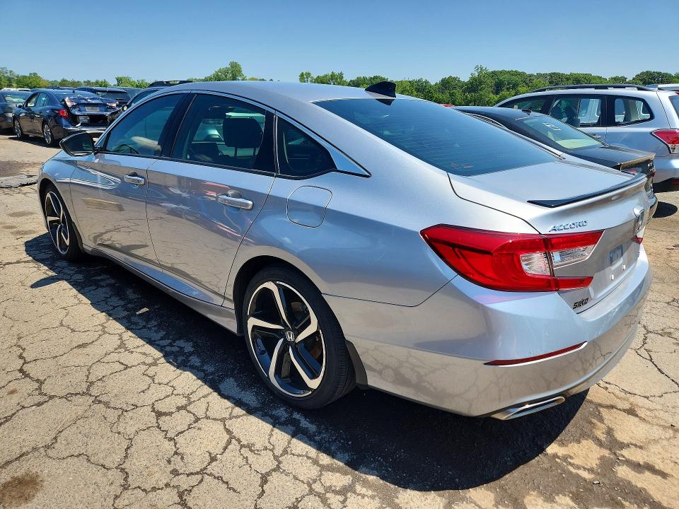 2022 Honda Accord VIN 1HGCV1F41NA114722 COPART salvage auction — FRONT END, Ma - Cert Of Title-Salvage, sold $8,800 on 2026-08-21 (photo 2)