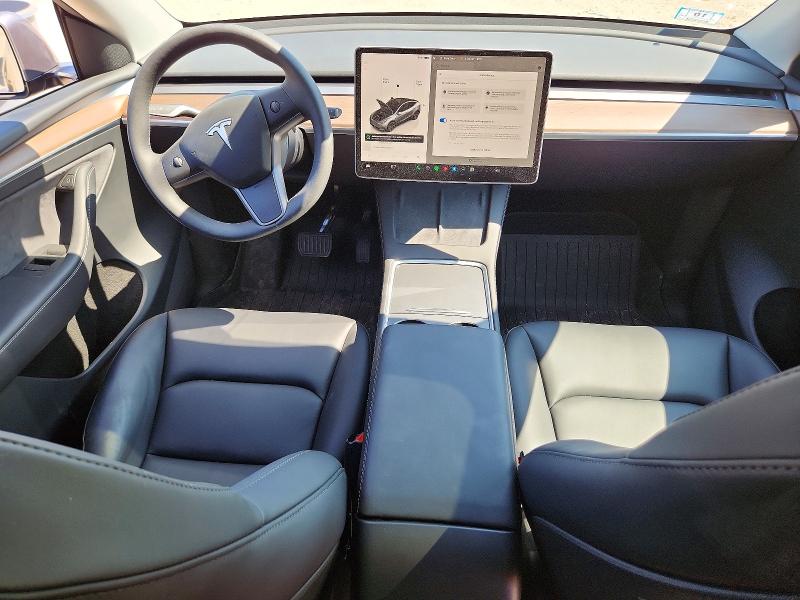 2024 Tesla Model y VIN 7SAYGDEE1RF202194 COPART salvage auction — FRONT END, Ma - Cert Of Title-Salvage, sold $80 on 2026-07-27 (photo 8)