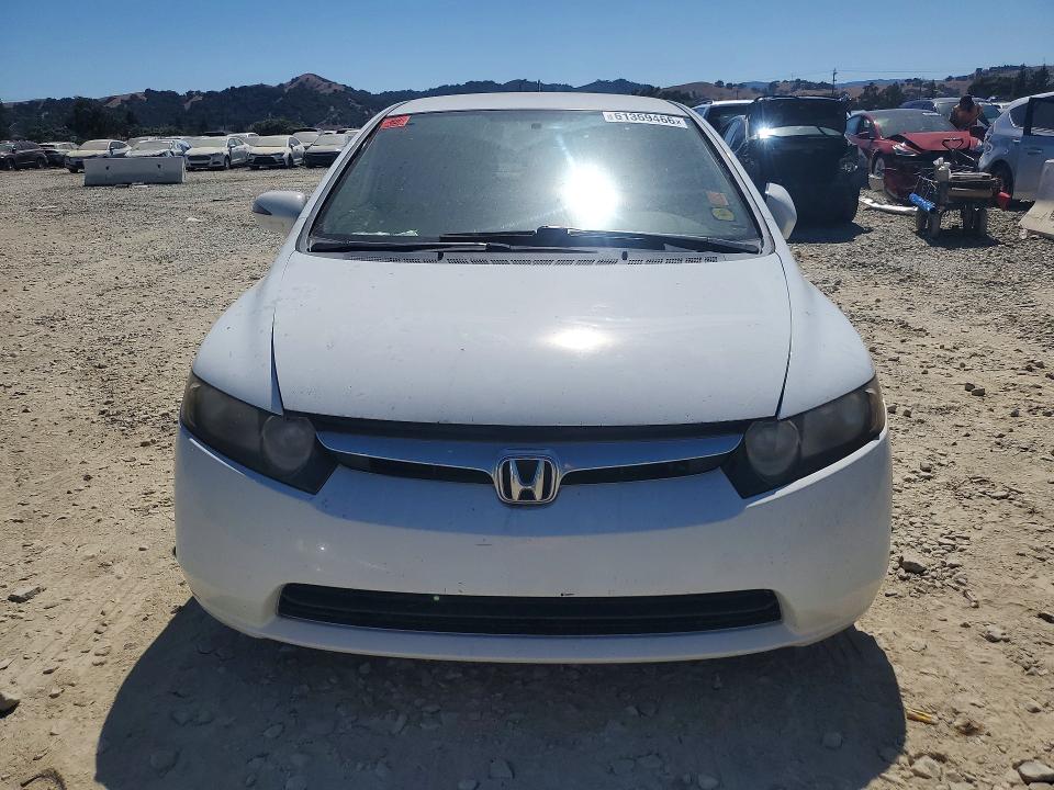 2008 Honda Civic hybrid VIN JHMFA36288S019640 COPART salvage auction — SIDE, Ca - Dis/Dlr/Exp Only Clean Title, sold $500 on 2026-07-16 (photo 5)