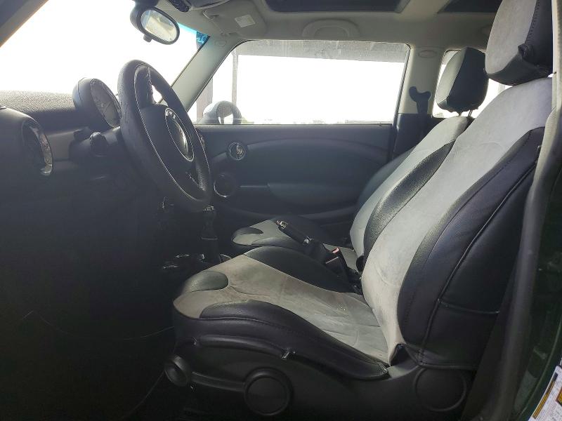 2012 Mini Cooper VIN WMWSU3C53CT366945 COPART salvage auction — VANDALISM, CA - SALVAGE CERTIFICATE, sold $550 on 2026-08-13 (photo 7)
