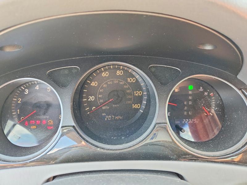 2006 Lexus ES VIN JTHBA30G065162371 COPART salvage auction — FRONT END, TX - BONDED TITLE - SALVAGE (P), sold $225 on 2026-07-30 (photo 9)