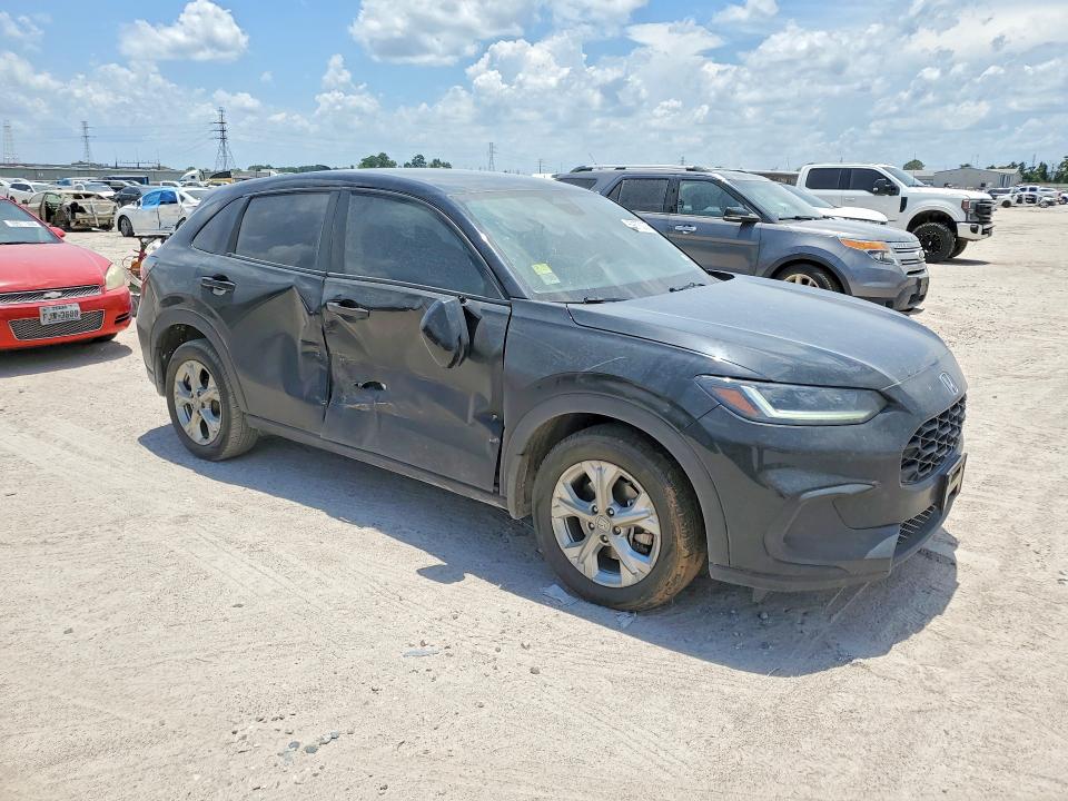 2024 Honda Hr-v VIN 3CZRZ1H34RM750040 COPART salvage auction — SIDE, Tx - Salvage Vehicle Title, sold $7,500 on 2026-08-25 (photo 4)