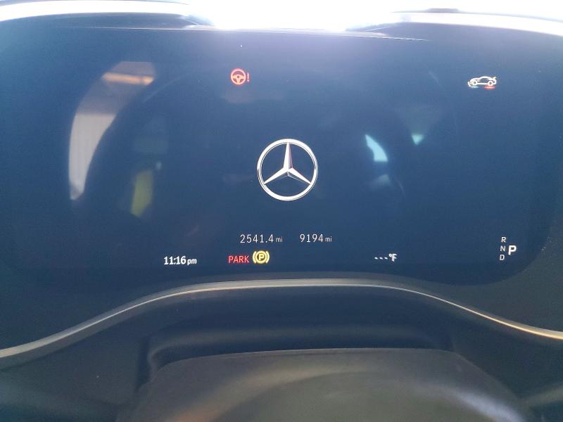 2024 Mercedes-benz AMG GT VIN W1KRJ7JB3RF002192 COPART salvage auction — FRONT END, Ca - Dis/Dlr/Exp Only Clean Title, sold $78,500 on 2026-07-30 (photo 9)