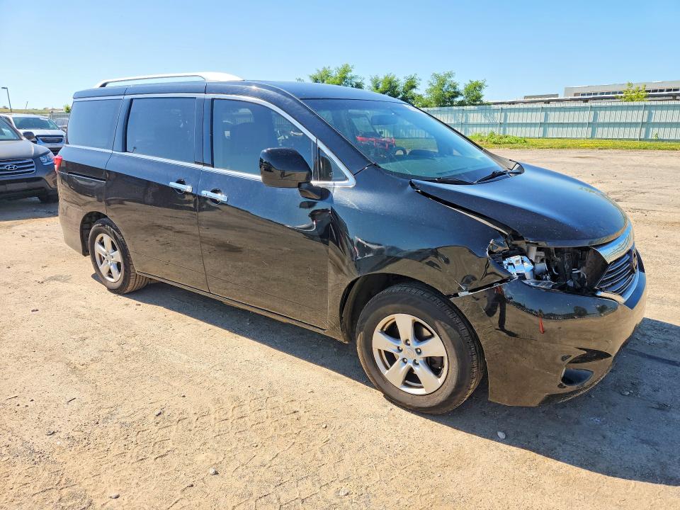 2017 Nissan Quest VIN JN8AE2KP0H9169569 COPART salvage auction — FRONT END, WI - JUNKED VEHICLE BILL OF SALE, sold $325 on 2026-07-21 (photo 4)