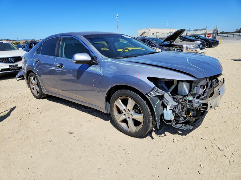2012 Acura Tsx VIN JH4CU2F61CC018212 COPART salvage auction — FRONT END, Ca - Salvage Certificate, sold $500 on 2026-07-14 (photo 4)