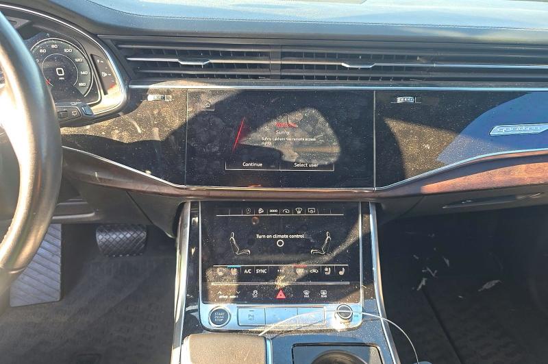 2021 Audi Q8 VIN WA1FVAF14MD026496 COPART salvage auction — NORMAL WEAR, TX - CERTIFICATE OF TITLE (P), sold $19,900 on 2026-07-23 (photo 9)
