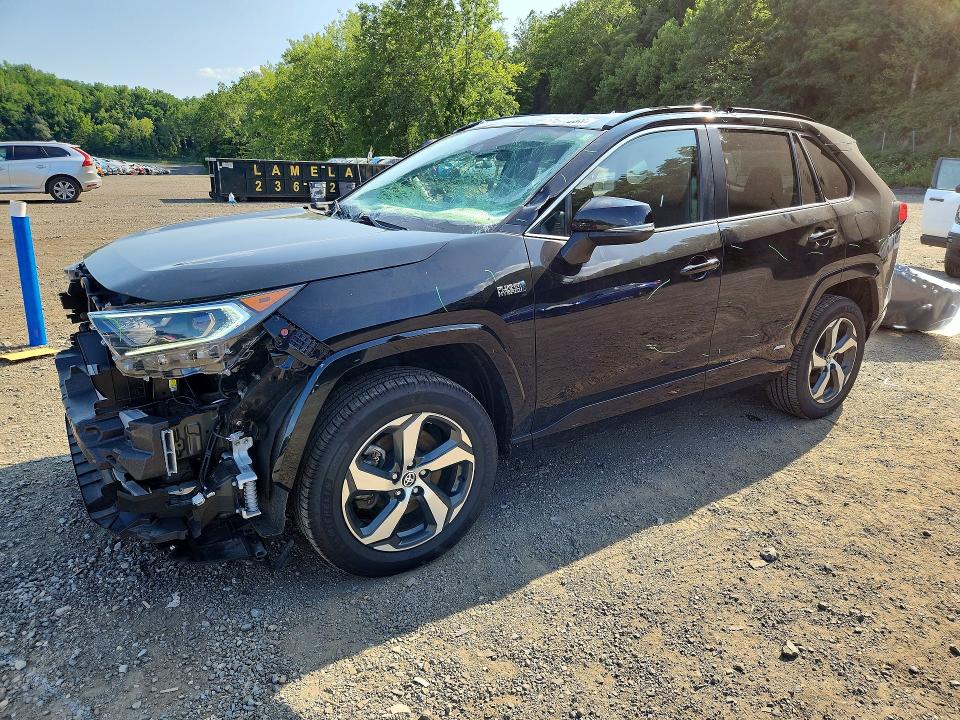 2021 Toyota Rav 4 VIN JTMAB3FV0MD027992 COPART salvage auction — FRONT END, Ny - Mv-907A Salvage Certificate, sold $2,300 on 2026-07-30 (photo 1)