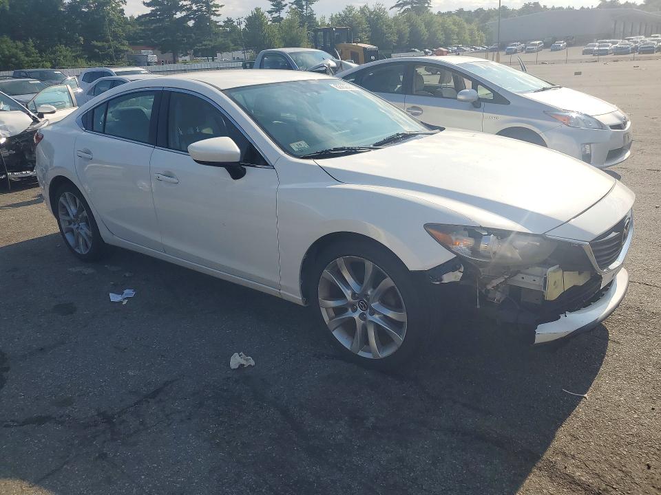 2016 Mazda 6 VIN JM1GJ1V50G1440567 COPART salvage auction — FRONT END, Ct - Certificate Of Title, sold $925 on 2026-07-30 (photo 4)