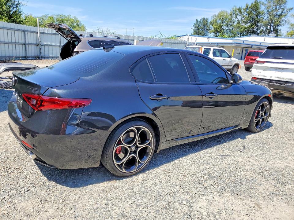2022 Alfa romeo Giulia VIN ZARFAMBN3N7665809 COPART salvage auction — FRONT END, Wa - Bill Of Sale, sold $13,000 on 2026-08-03 (photo 3)