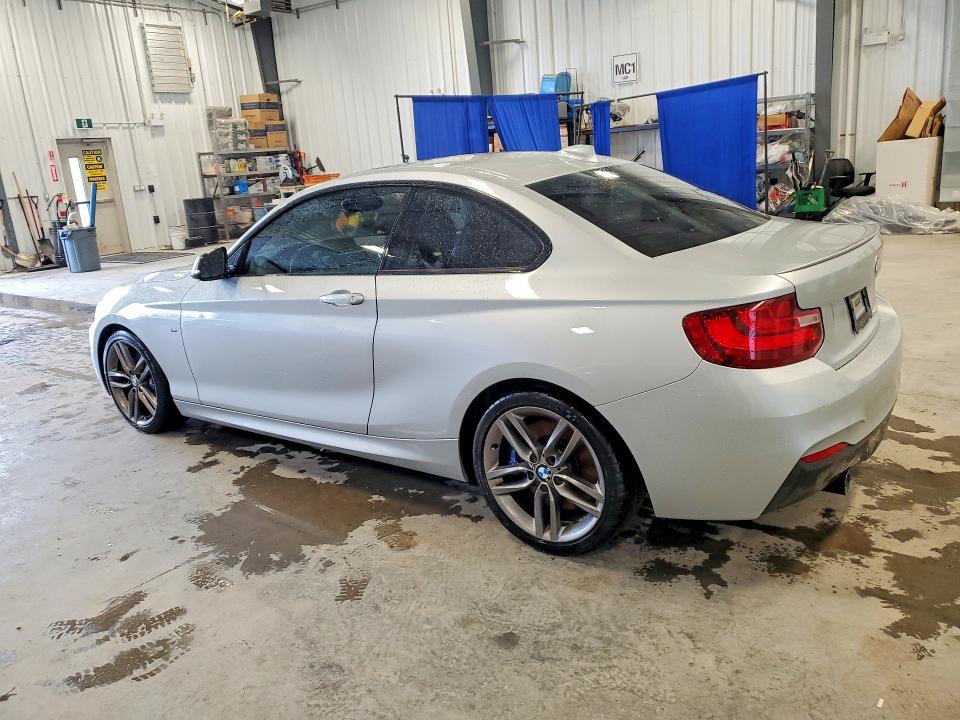 2016 BMW M235i VIN WBA1J7C50GV359070 COPART salvage auction — WATER/FLOOD, ON - PERMIT IRREPAIRABLE, sold $4,000 on 2026-08-18 (photo 2)