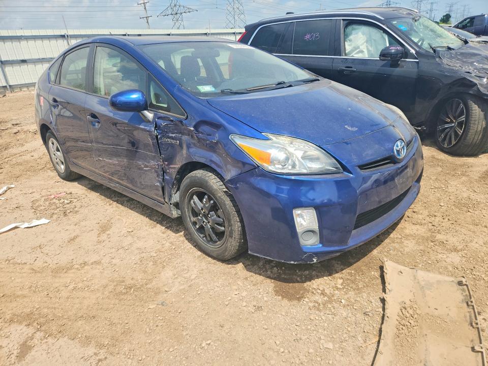 2010 Toyota Prius VIN JTDKN3DU9A0107090 COPART salvage auction — FRONT END, Il - Salvage Certificate, sold $225 on 2026-07-28 (photo 4)