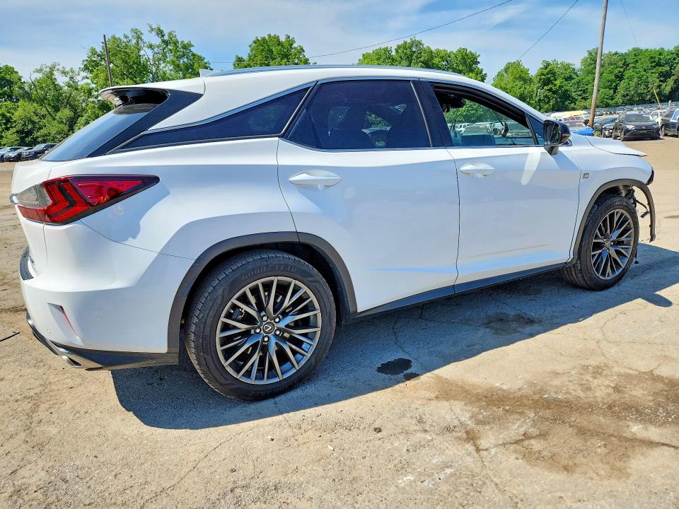 2018 Lexus Rx VIN 2T2BZMCA9JC140349 COPART salvage auction — FRONT END, Ny - Mv-907A Salvage Certificate, sold $475 on 2026-07-30 (photo 3)
