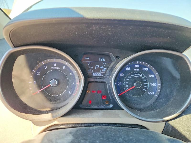 2016 Hyundai Elantra VIN 5NPDH4AE8GH686278 COPART salvage auction — FRONT END, Co - Salvage Title, sold $525 on 2026-09-02 (photo 9)
