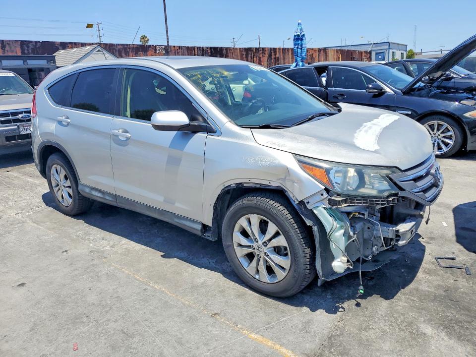 2012 Honda Cr-v VIN JHLRM3H57CC012875 COPART salvage auction — FRONT END, Ca - Salvage Certificate, sold $2,200 on 2026-07-10 (photo 4)