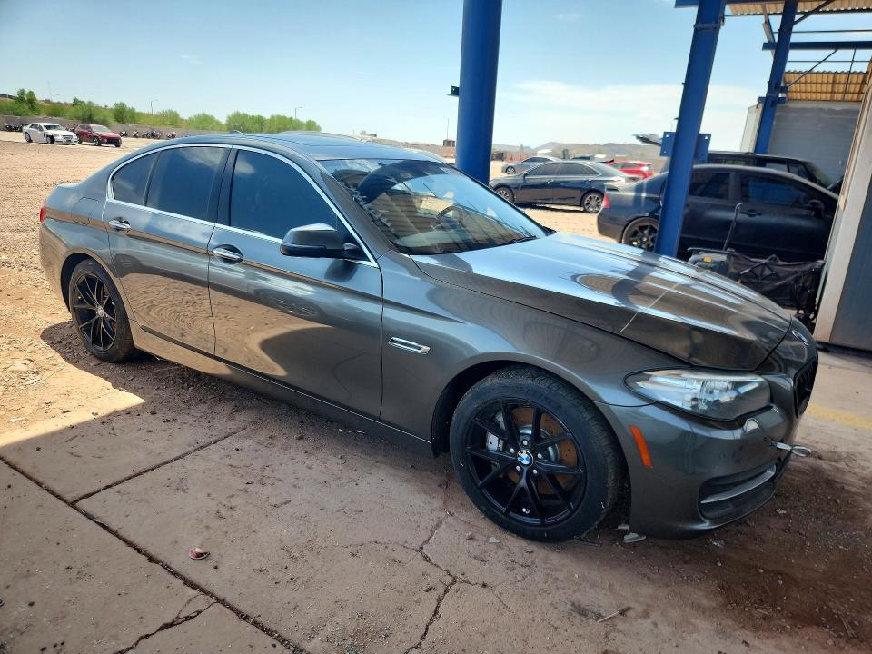 2014 BMW 5er VIN WBAFV3C59ED684161 COPART salvage auction — MECHANICAL, Az - Certificate Of Title, sold $525 on 2026-07-23 (photo 4)