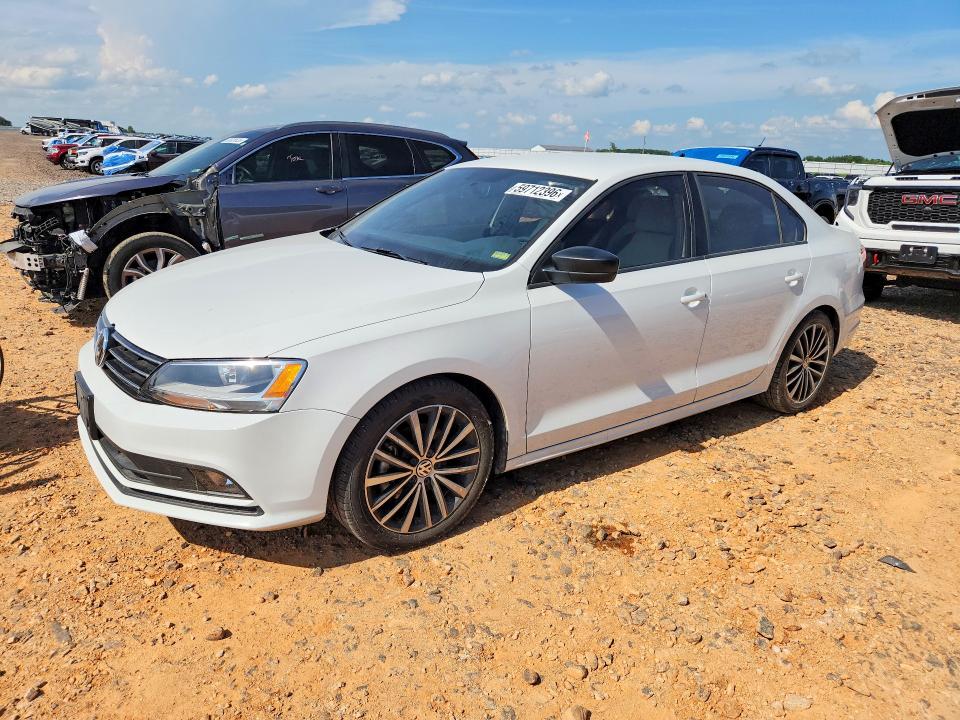 2016 Volkswagen Jetta VIN 3VWD17AJ5GM284003 COPART salvage auction — MECHANICAL, Mo - Certificate Of Title, sold $2,055 on 2026-07-09 (photo 1)