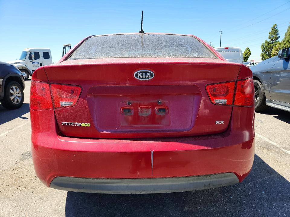 2013 Kia Forte VIN KNAFU4A26D5740230 COPART salvage auction — FRONT END, Ca - Salvage Certificate, sold $875 on 2026-07-23 (photo 6)