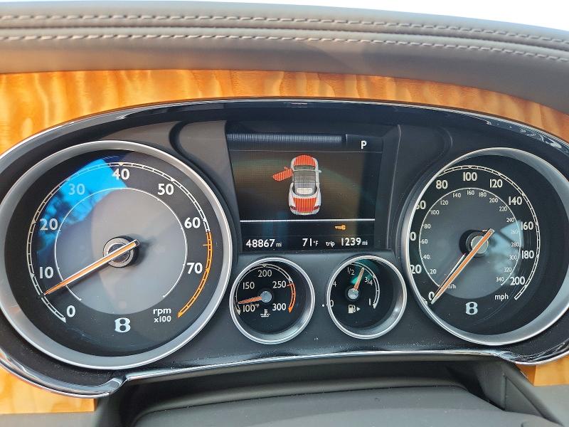 2013 Bentley Continental VIN SCBGT3ZA8DC083624 COPART salvage auction — REAR END, Ny - Mv-907A Salvage Certificate, sold $19,600 on 2026-07-15 (photo 9)