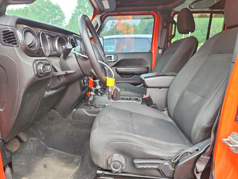 2020 Jeep Wrangler unlimited VIN 1C4HJXDG6LW285708 COPART salvage auction — MECHANICAL, MI - CERTIFICATE OF TITLE (P), sold $11,500 on 2026-07-30 (photo 7)