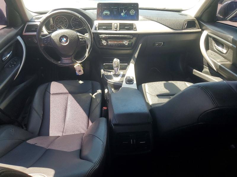 2013 BMW 3er VIN WBA3B1C50DK128816 COPART salvage auction — FRONT END, Ca - Salvage Certificate, sold $775 on 2026-08-03 (photo 8)