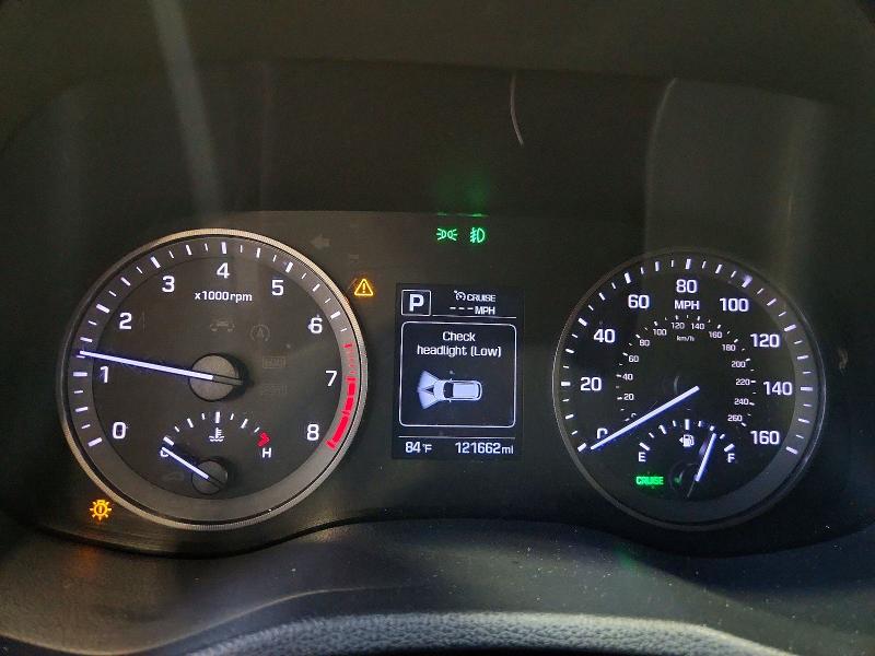 2018 Hyundai Tucson VIN KM8J3CA29JU643367 COPART salvage auction — FRONT END, Oh - Cert Of Title-Salvage, sold $425 on 2026-07-28 (photo 9)