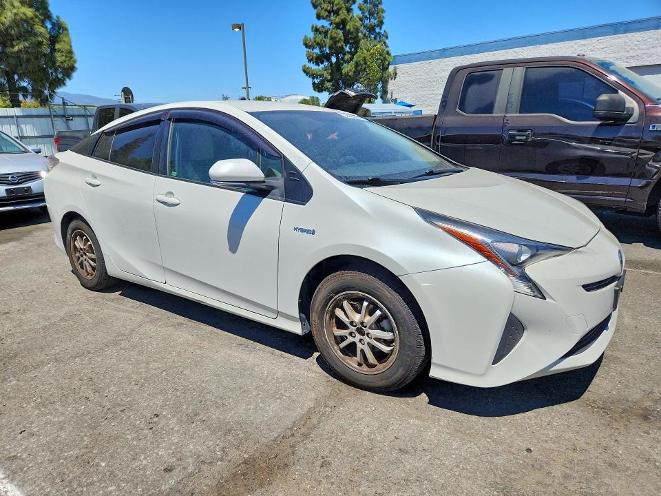 2016 Toyota Prius VIN JTDKBRFU1G3013298 COPART salvage auction — REAR END, Ca - Salvage Certificate, sold $2,350 on 2026-07-23 (photo 4)