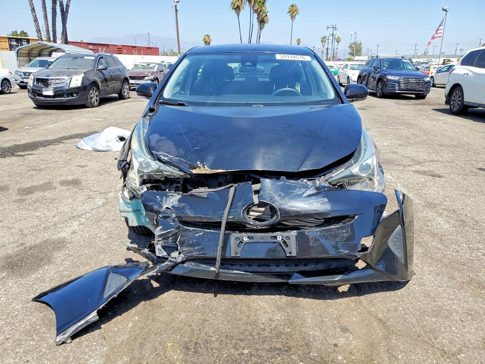 2018 Toyota Prius VIN JTDKBRFUXJ3593884 COPART salvage auction — FRONT END, CA - SALVAGE CERTIFICATE, sold $2,950 on 2026-07-31 (photo 5)