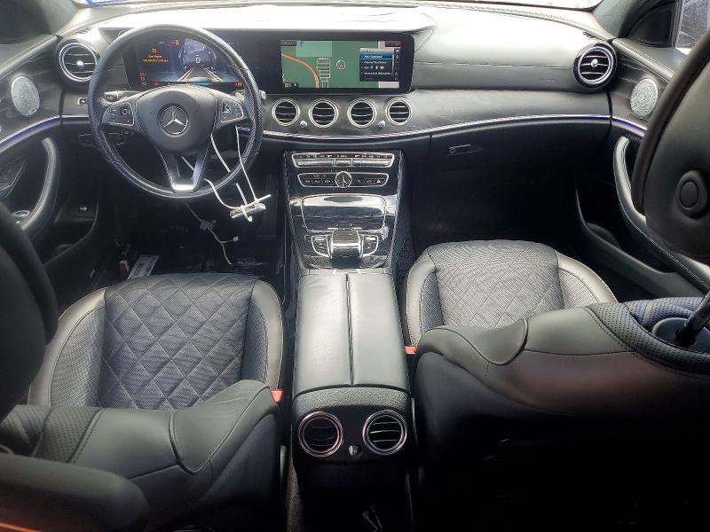 2017 Mercedes-benz E-klasse VIN WDDZF4JB8HA183690 COPART salvage auction — WATER/FLOOD, Tx - Salvage Title-Flood Damage, sold $8,900 on 2026-07-17 (photo 8)