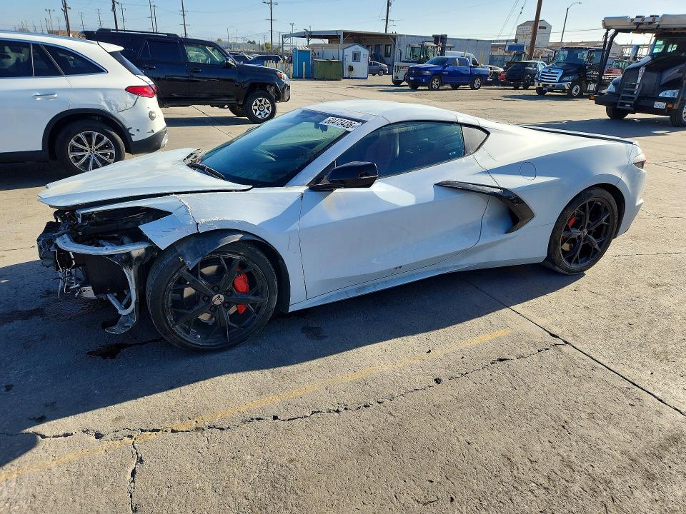 2022 Chevrolet Corvette stingray VIN 1G1YA2D45N5120615 — COPART salvage auction photo