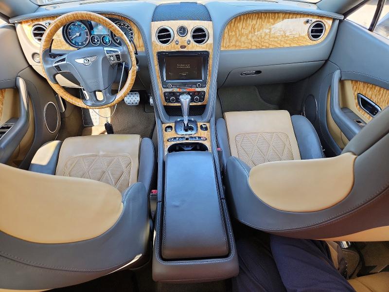 2013 Bentley Continental VIN SCBGT3ZA8DC083624 COPART salvage auction — REAR END, Ny - Mv-907A Salvage Certificate, sold $19,600 on 2026-07-15 (photo 8)