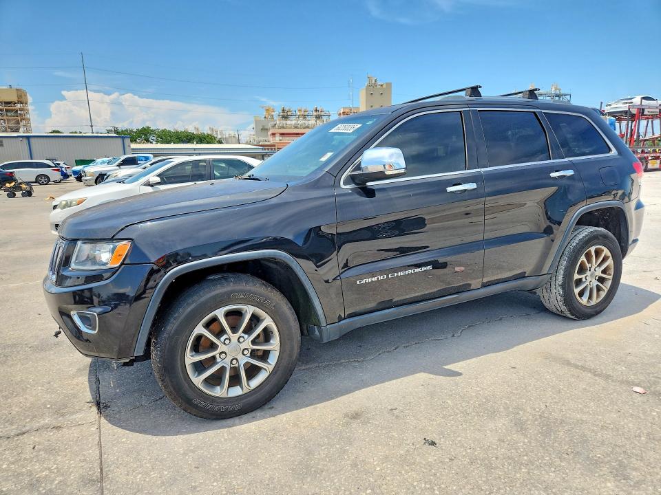 2014 Jeep Cherokee VIN 1C4RJFBG6EC379061 COPART salvage auction — FRONT END, La - Certificate Of Title, sold $1,750 on 2026-07-29 (photo 1)