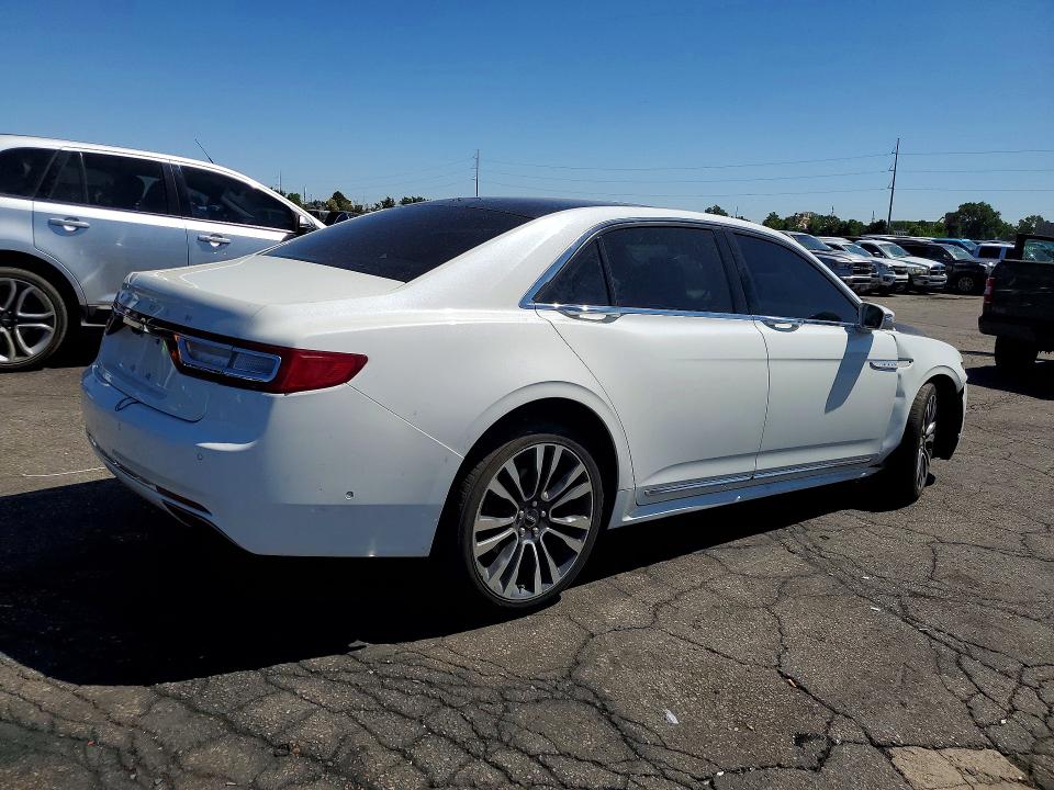 2020 Lincoln Continental VIN 1LN6L9NC7L5607279 COPART salvage auction — FRONT END, Co - Public - Salvage Title, sold $2,700 on 2026-07-28 (photo 3)