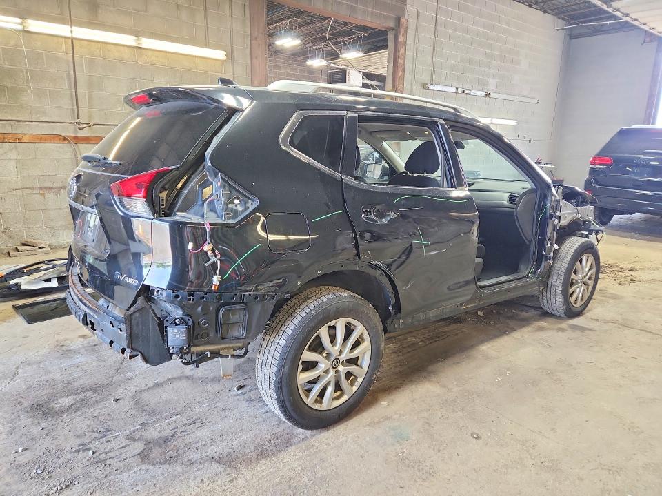2019 Nissan Rogue VIN JN8AT2MV5KW384987 COPART salvage auction — FRONT END, NY - MV-907A SALVAGE CERTIFICATE, sold $1,600 on 2026-07-27 (photo 3)