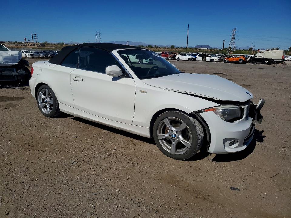 2012 BMW 1er VIN WBAUN1C57CVR00527 COPART salvage auction — FRONT END, Az - Cert Of Title - Salvage, sold $1,700 on 2026-07-17 (photo 4)