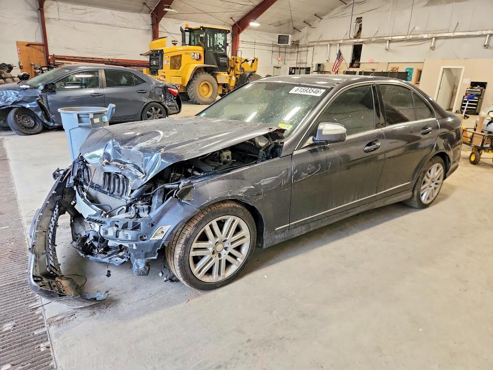 2008 Mercedes-benz C-klasse VIN WDDGF81X88F126404 COPART salvage auction — FRONT END, Vt - Cert Of Title-Salvage Vehicle, sold $200 on 2026-08-17 (photo 1)