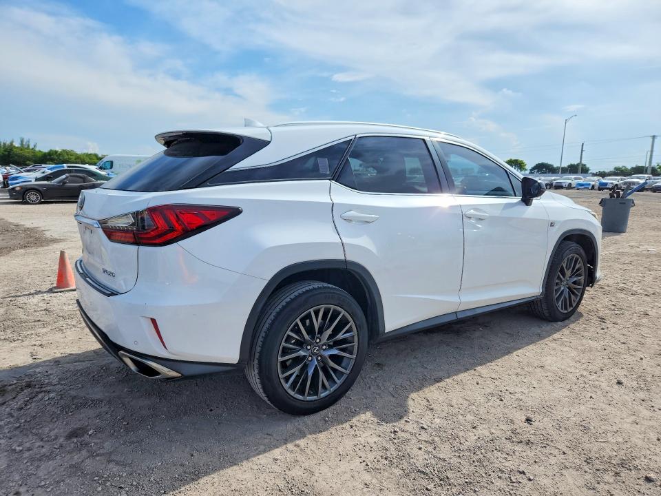 2017 Lexus Rx VIN 2T2ZZMCA4HC068890 COPART salvage auction — MINOR DENT/SCRATCHES, FL - CERTIFICATE OF TITLE (P), sold $21,600 on 2026-07-29 (photo 3)