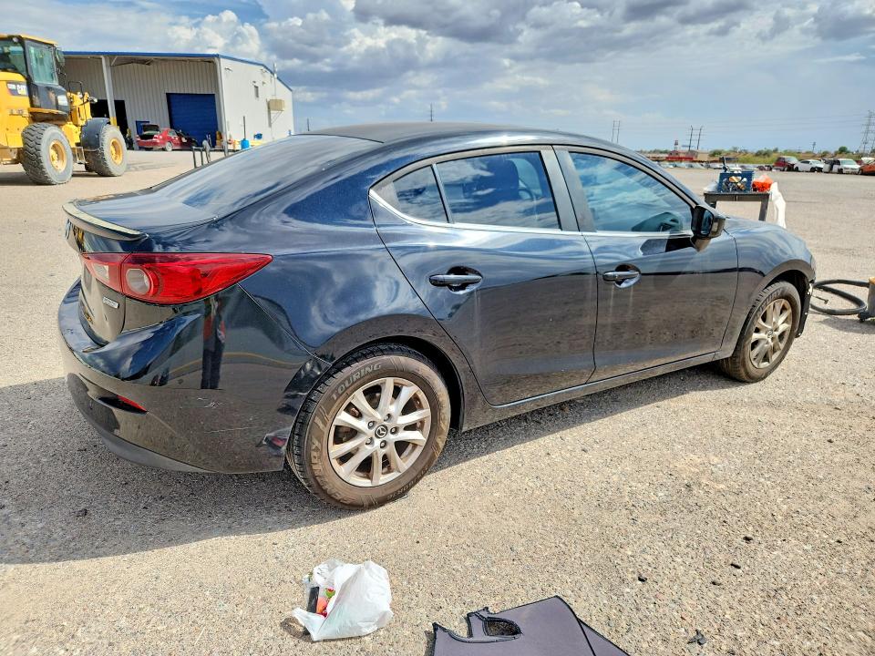 2014 Mazda 3 VIN JM1BM1V7XE1129423 COPART salvage auction — FRONT END, AZ - CERT OF TITLE - SALVAGE, sold $275 on 2026-07-24 (photo 3)